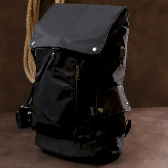 Чоловічий рюкзак з текстилю Vintage 20492 Чорний