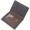Надійна обкладинка на військовий квиток у вінтажній шкірі Карта GRANDE PELLE 16781 Коричнева
