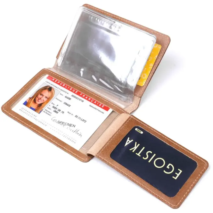 Надійна шкіряна обкладинка для автодокументів SHVIGEL 16071