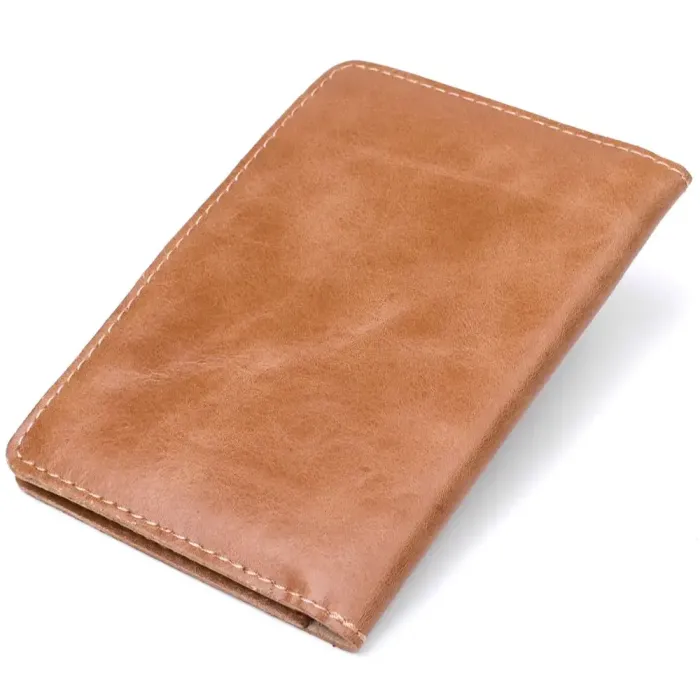 Надійна шкіряна обкладинка для автодокументів SHVIGEL 16071