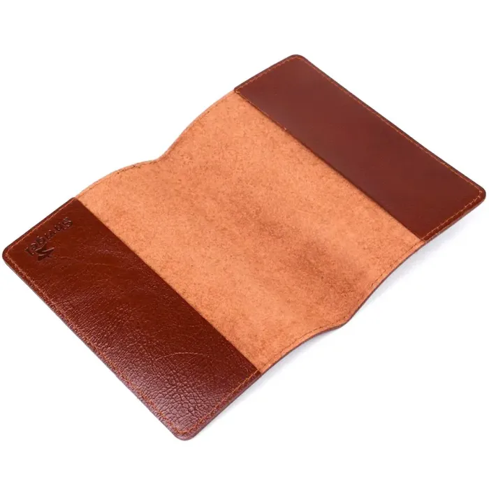 Надійна шкіряна обкладинка на паспорт SHVIGEL 16133