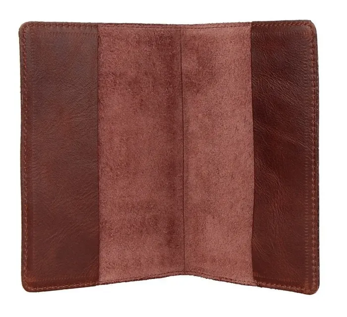 Надійна шкіряна обкладинка на паспорт SHVIGEL 16133