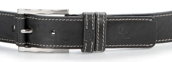 Надійний шкіряний ремінь GRANDE PELLE 00766