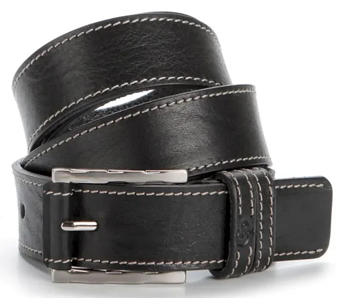 Надійний шкіряний ремінь GRANDE PELLE 00766
