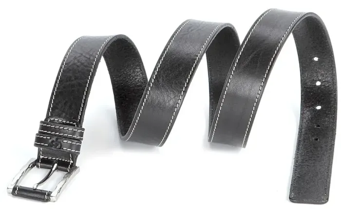 Надійний шкіряний ремінь GRANDE PELLE 00766