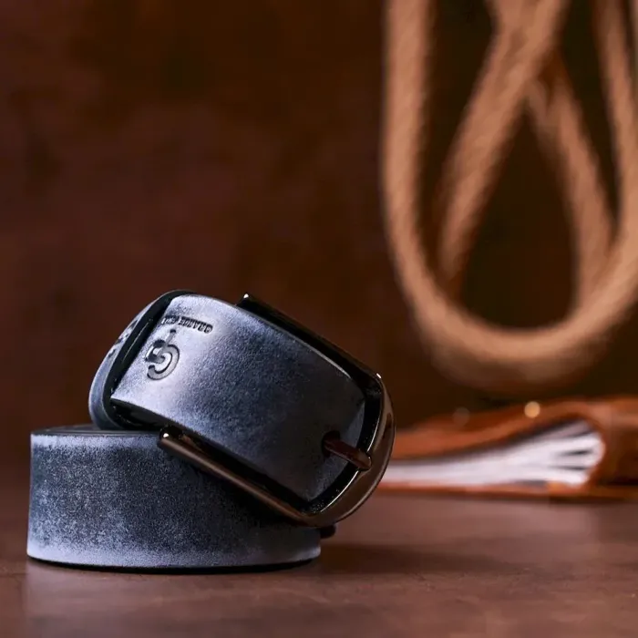 Надійний ремінь із натуральної шкіри GRANDE PELLE 00768