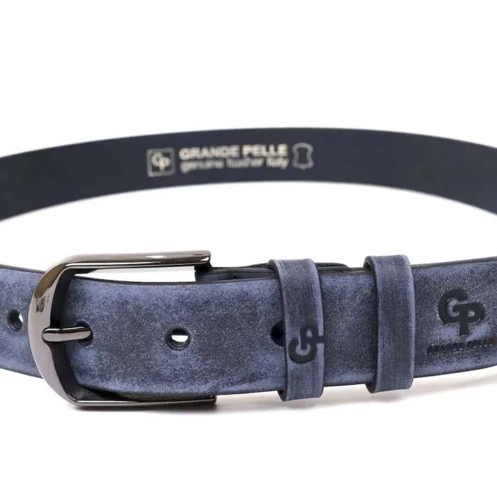 Надійний ремінь із натуральної шкіри GRANDE PELLE 00768