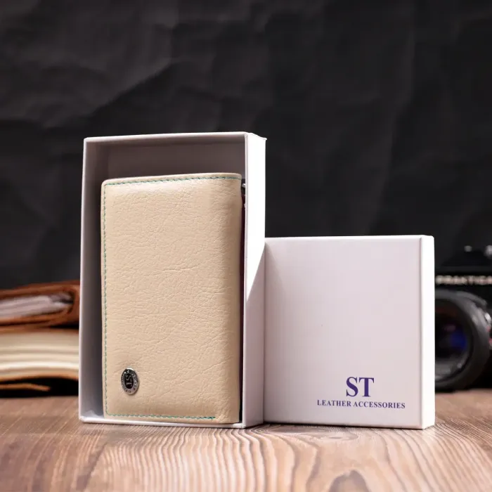 Надійний жіночий гаманець з якісної натуральної шкіри ST Leather 19461