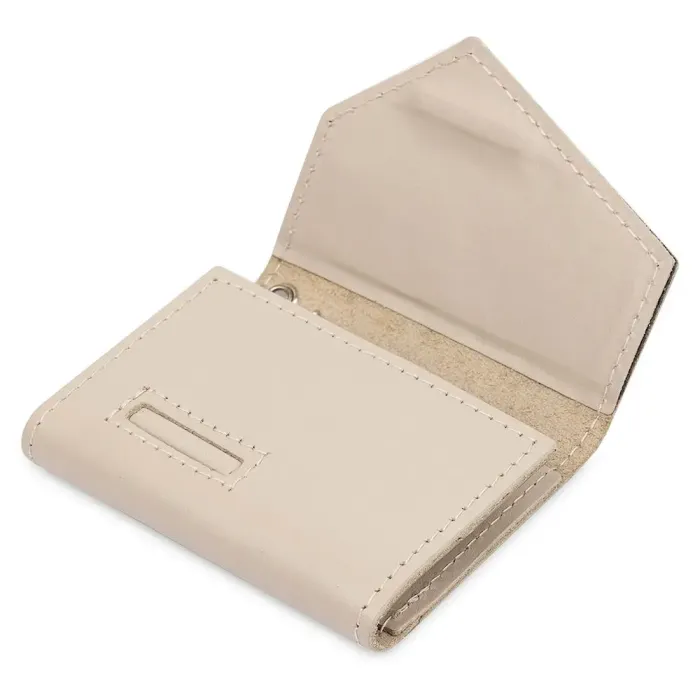 Невелика шкіряна ключниця GRANDE PELLE 11523 Бежевий