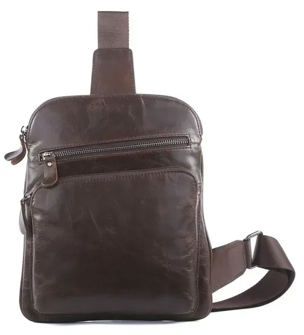 Сумка чоловіча Vintage 14185 Коричнева