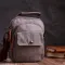 Небольшая мужская сумка из плотного текстиля Vintage 22217 Серый