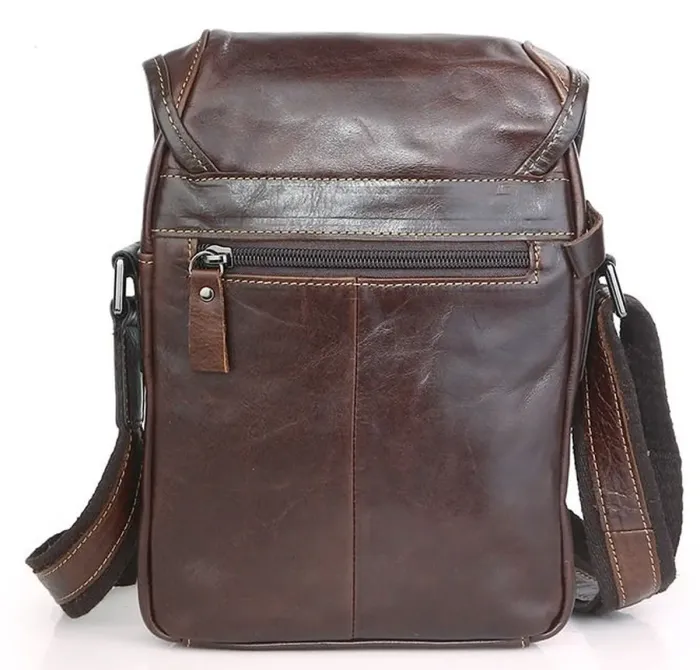 Сумка чоловіча Vintage 14388 Коричнева