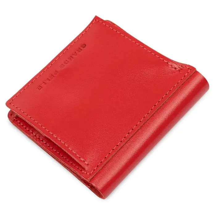 Невеликий жіночий портмоне GRANDE PELLE 11565 Червоний