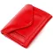 Невеликий жіночий портмоне в три складення GRANDE PELLE 16785 Червоний