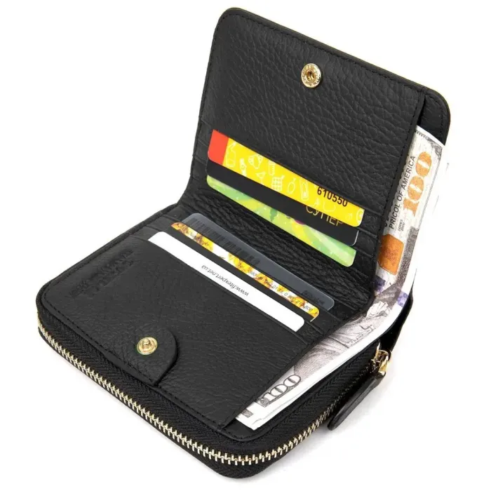 Небольшой кошелек для женщин Guxilai 19394 Черный