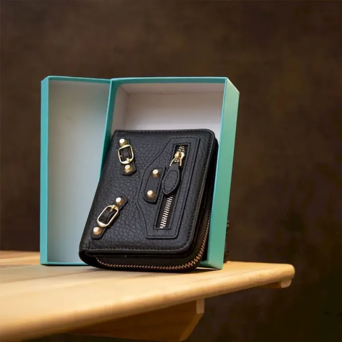 Небольшой кошелек для женщин Guxilai 19394 Черный