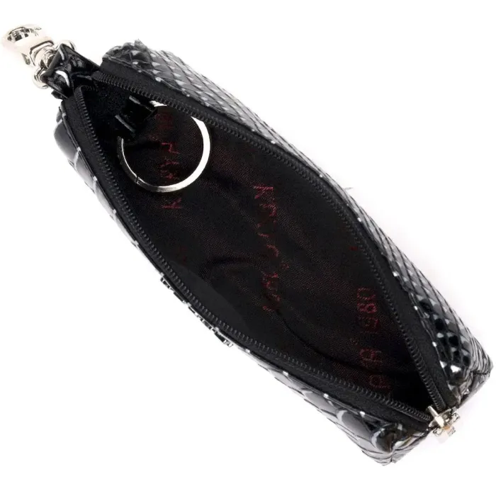 Незвичайна ключниця з натуральної фактурної шкіри KARYA 21219