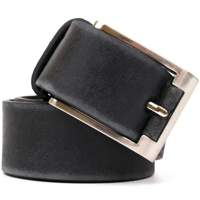 Ремінь чоловічий Grande Pelle 11050 Сірий