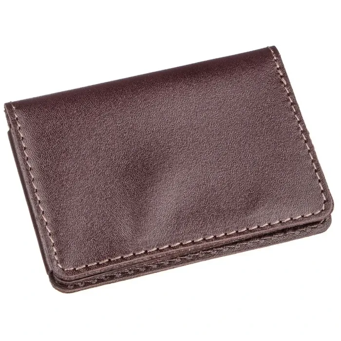 Обкладинка для авто документів 3 слота шкіряна Shvigel 13967 Коричнева