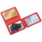 Обкладинка для авто документів на 3 слоти шкіряна Shvigel 13965 Червона
