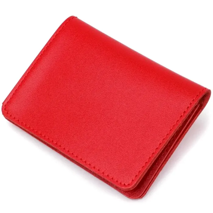 Обкладинка для авто документів на 3 слоти шкіряна Shvigel 13965 Червона