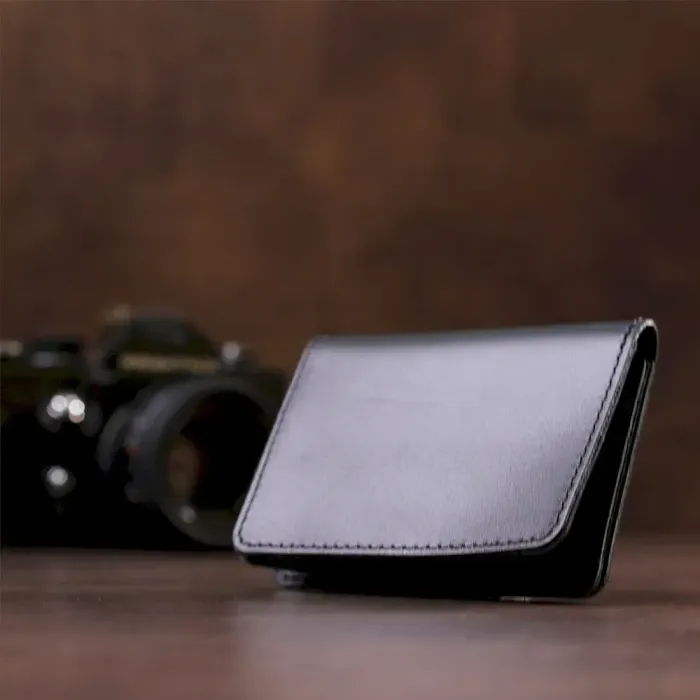 Обкладинка для авто документів на 3 слоти шкіряна Shvigel 13966 Чорна