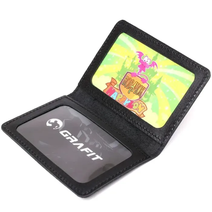 Обкладинка для прав шкіряна Shvigel 13968 Чорна