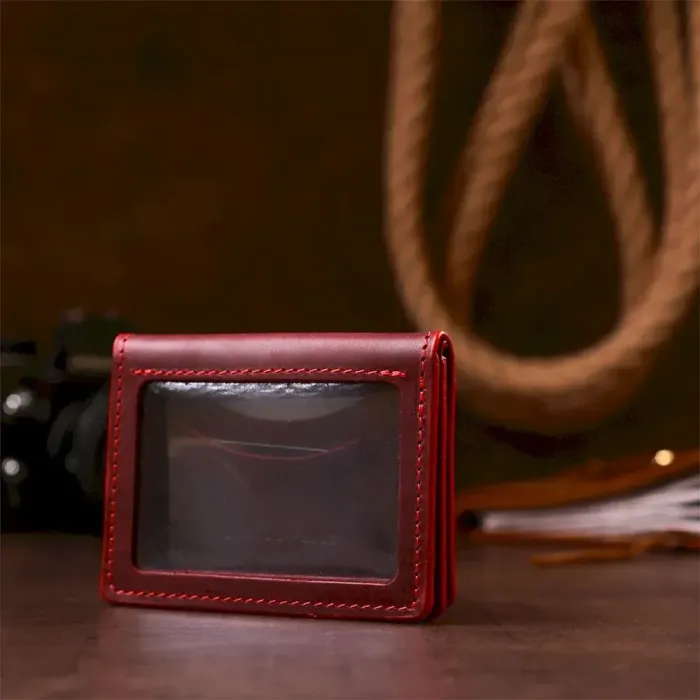 Обкладинка для прав водія шкіряна GRANDE PELLE 11192 Бордова