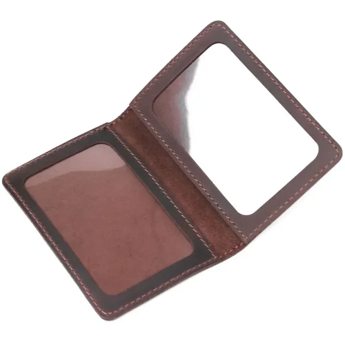 Обкладинка для прав водія Shvigel 13925 шкіряна Коричнева