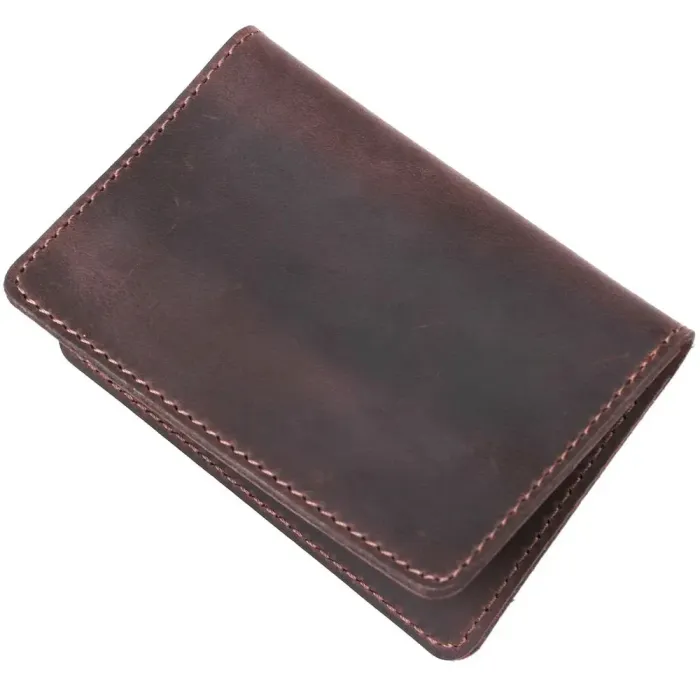 Обкладинка для прав водія Shvigel 13925 шкіряна Коричнева