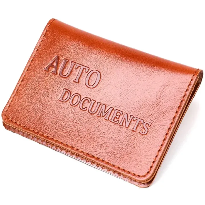 Обкладинка шкіряна для посвідчення водія SHVIGEL 16137