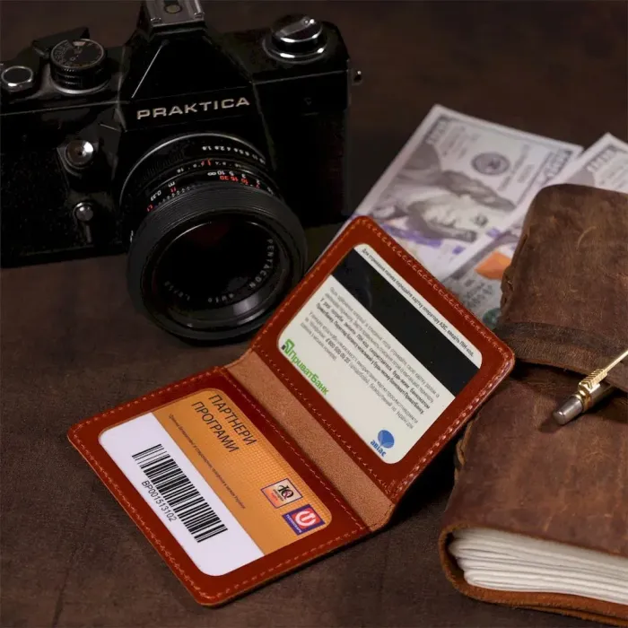 Обкладинка шкіряна для посвідчення водія SHVIGEL 16137