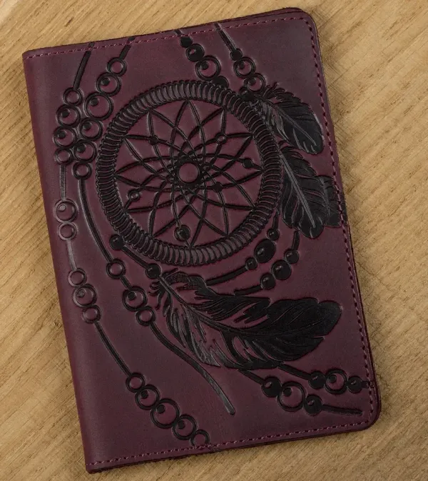 Обкладинка на паспорт SHVIGEL 13835 Бордовий