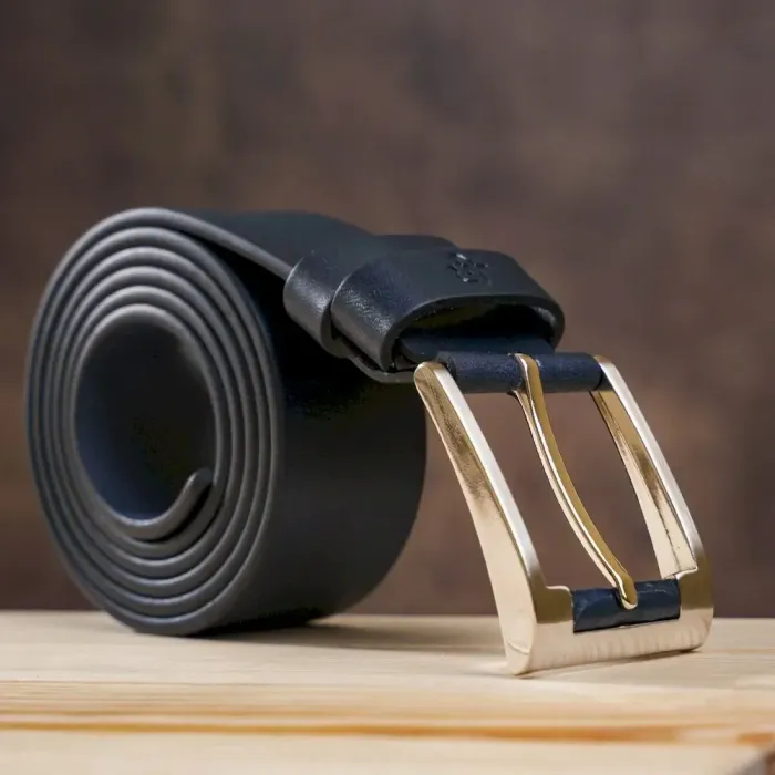 Ремінь чоловічий GRANDE PELLE 00771 Синій