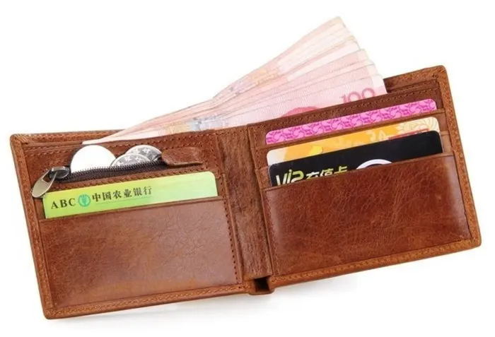 Гаманець чоловічий Vintage 14229 Коричневий