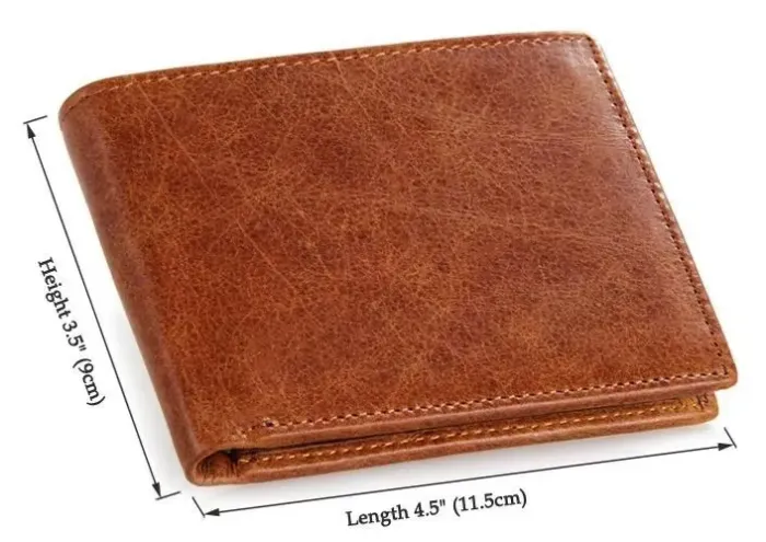 Гаманець чоловічий Vintage 14229 Коричневий