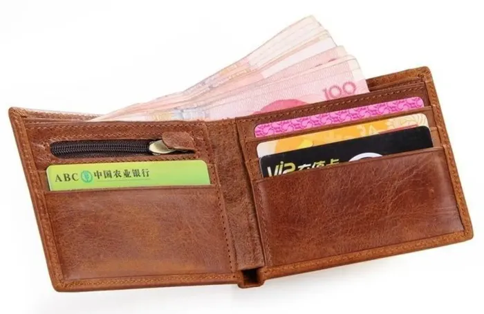 Гаманець чоловічий Vintage 14229 Коричневий