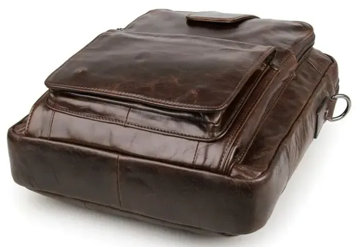 Сумка чоловіча Vintage 14233 Коричнева