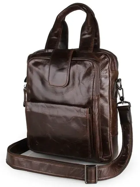 Сумка чоловіча Vintage 14233 Коричнева