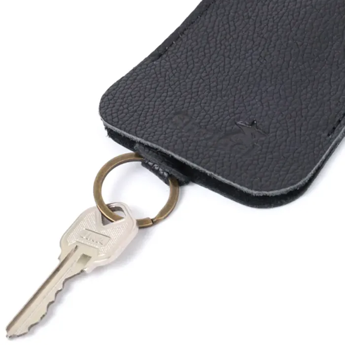 Оригінальна шкіряна ключниця Shvigel 15313 Чорна