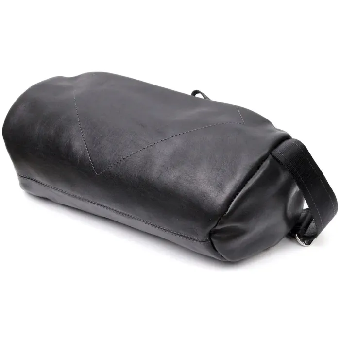 Оригінальна сумка через плече із натуральної шкіри GRANDE PELLE 11649 Чорна