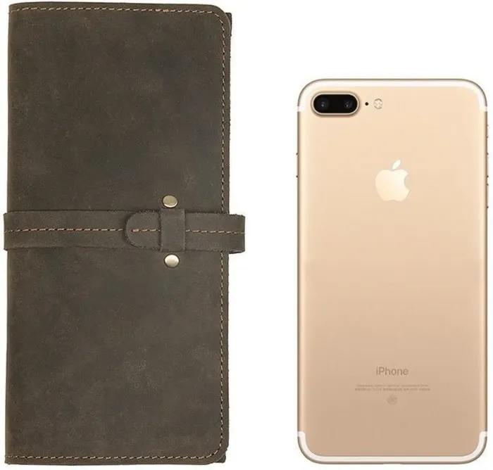 Гаманець Vintage 14473 вінтажний стиль Коричневий