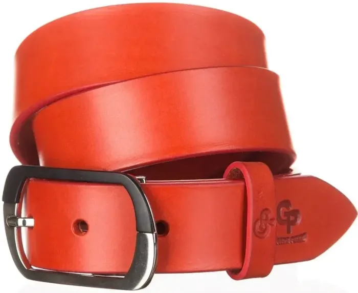 Ремінь жіночий GRANDE PELLE 11033 шкіра Червоний