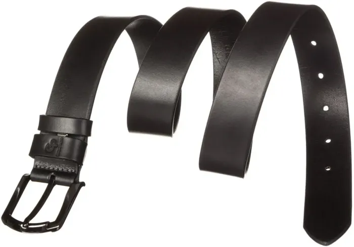 Чоловічий ремень GRANDE PELLE 11027 джинсовий Чорний