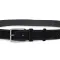 Оригінальний замшевий ремінь для чоловіків Vintage 20704 Чорний