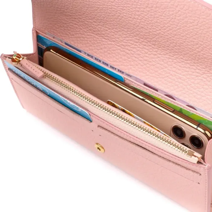 Оригінальний жіночий гаманець з монетницею на блискавці з натуральної шкіри Tony Bellucci 21963