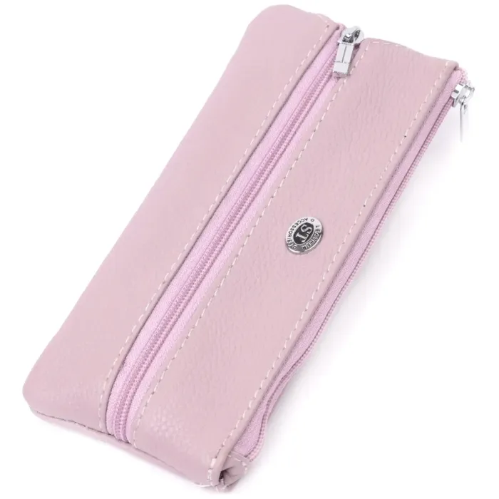 Відмінна ключниця із натуральної шкіри ST Leather 22512 Бежевий