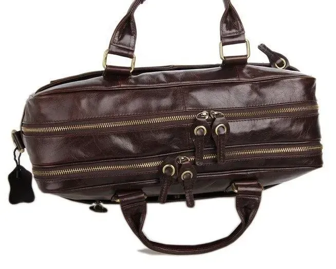 Сумка чоловіча Vintage 14239 Коричнева