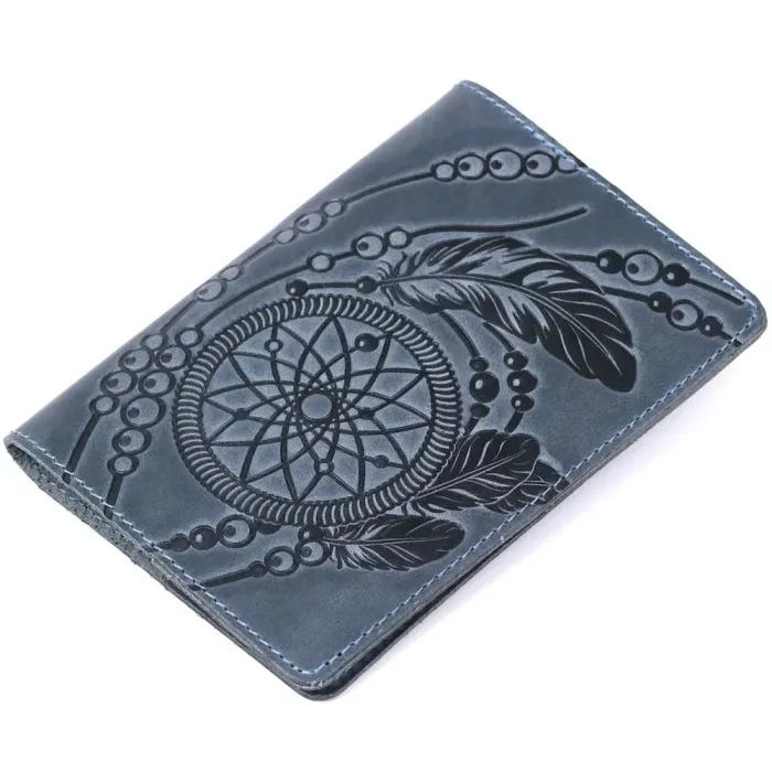 Обкладинка на паспорт SHVIGEL 13795 Синя