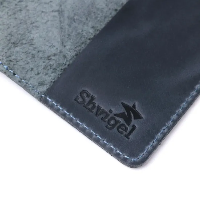 Обкладинка на паспорт SHVIGEL 13795 Синя